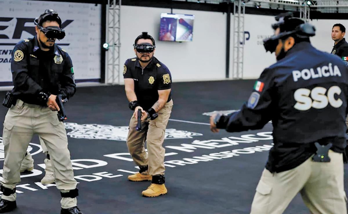 Policias-de-la-CDMX-entrenan-con-avatares-para-enfrentar-situaciones-de-estres