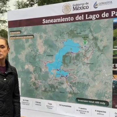 sheinbaum-supervisa-acciones-para-sanear-el-lago-de-patzcuaro-desde-quiroga